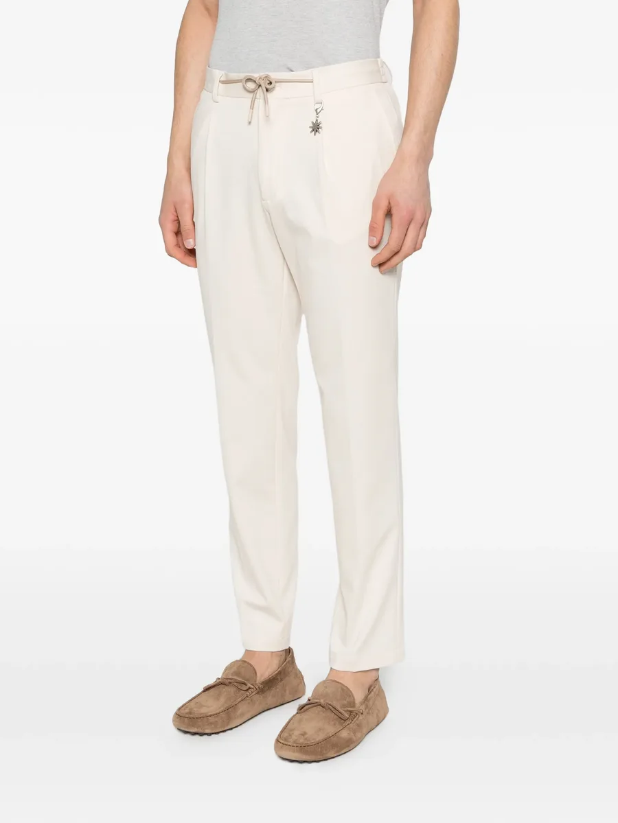 drawstring charm trousers 6