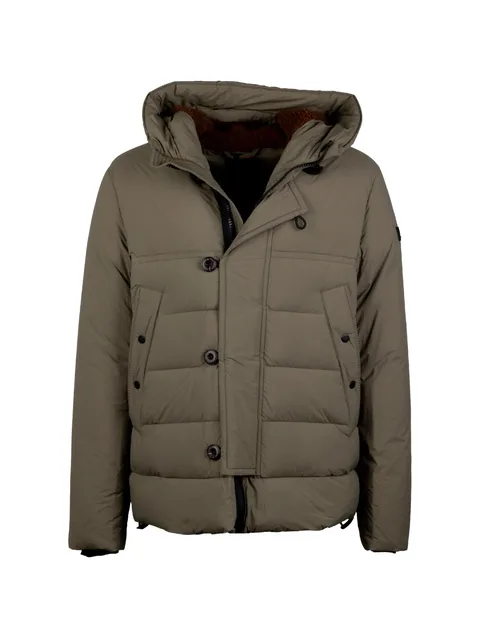 Eddie hooded padded jacket