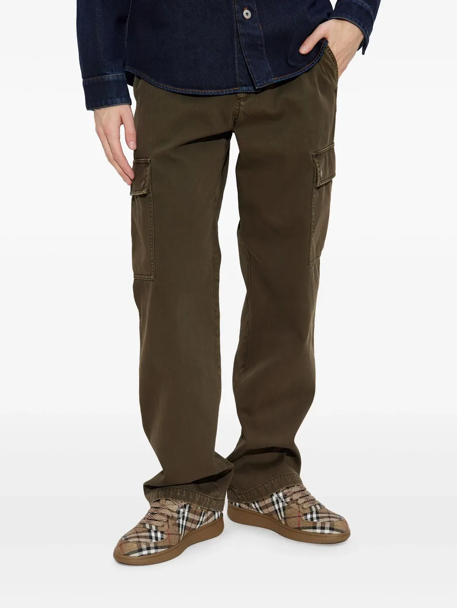 straight-leg cargo trousers 6