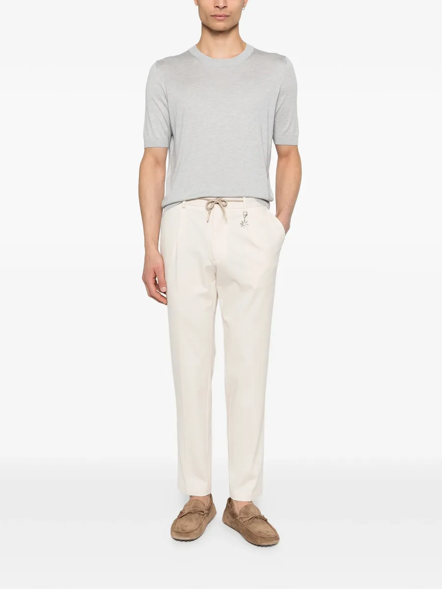 drawstring charm trousers 3