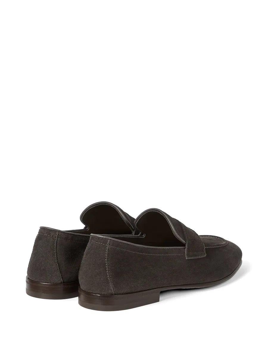замшевые пенни-лоферы 5