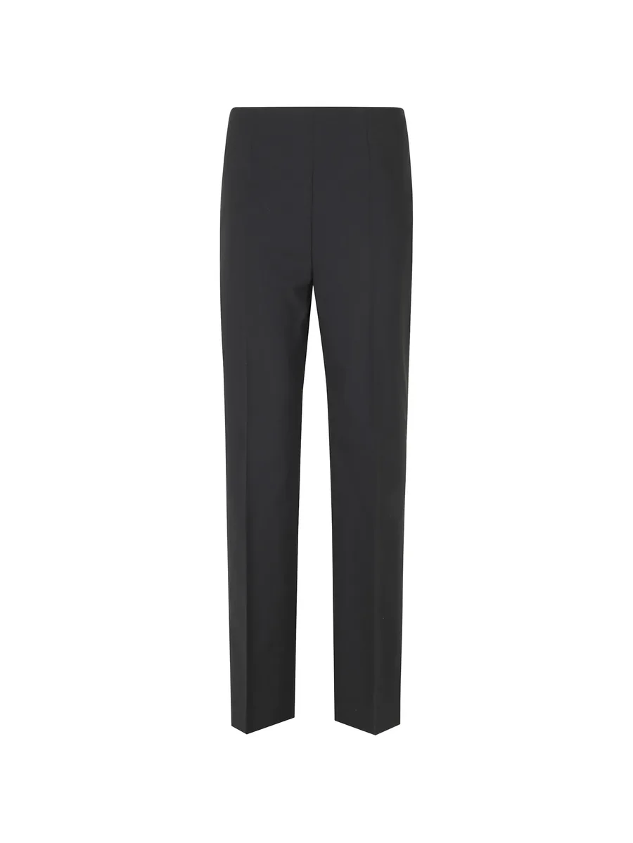 pressed-crease straight-leg trousers 1