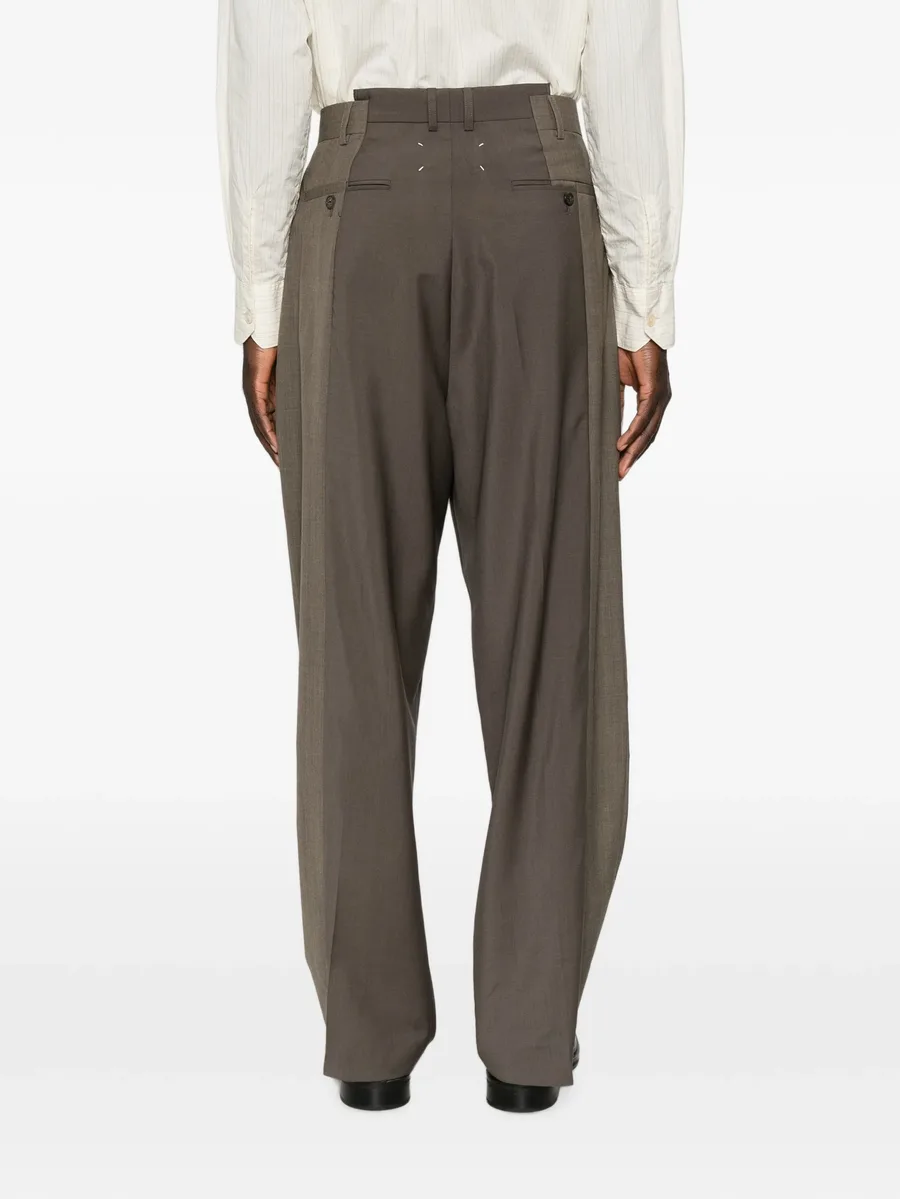 Four-Stitch panelled trousers 4