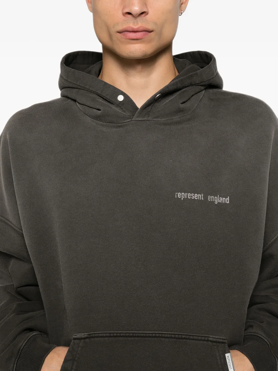 logo-print hoodie 5