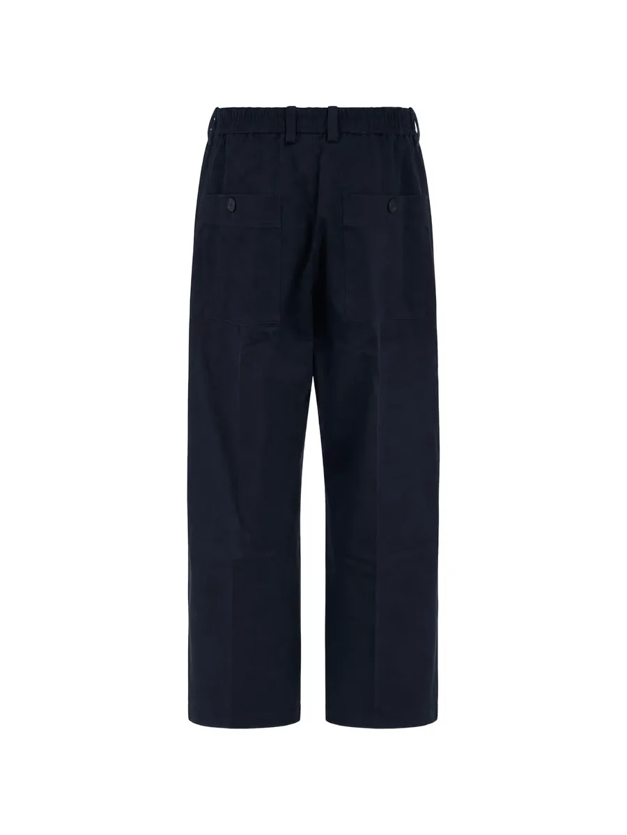 Shires pleated elasticated-waist trousers 2