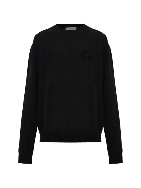 logo-embroidered sweater