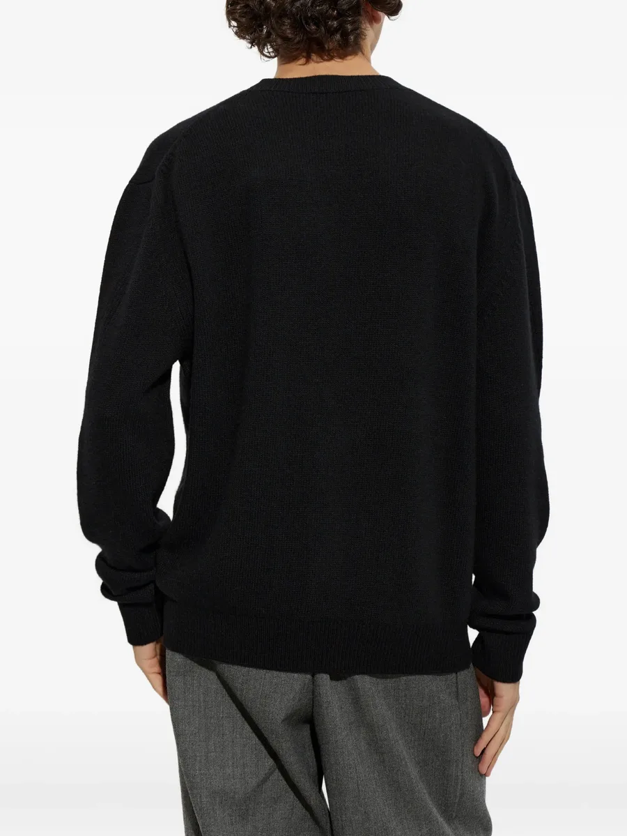 logo-embroidered sweater 4