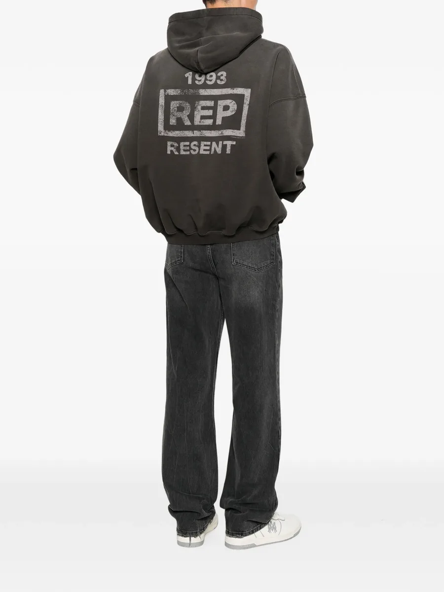 logo-print hoodie 2