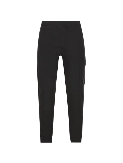 diagonal raised fleece Lens sweatpants