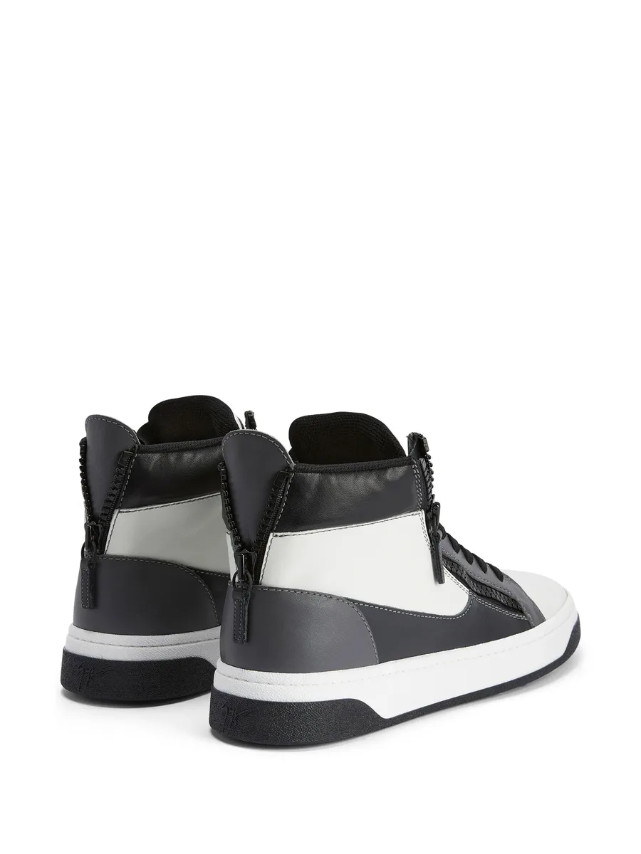 GZ94 leather high-top sneakers 6