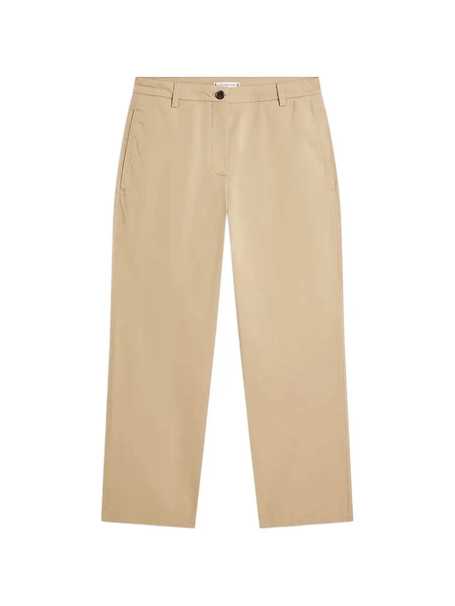 straight-leg chino trousers 1