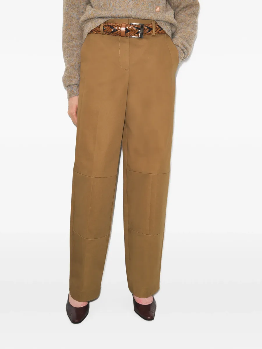 wide-leg cotton pants 4