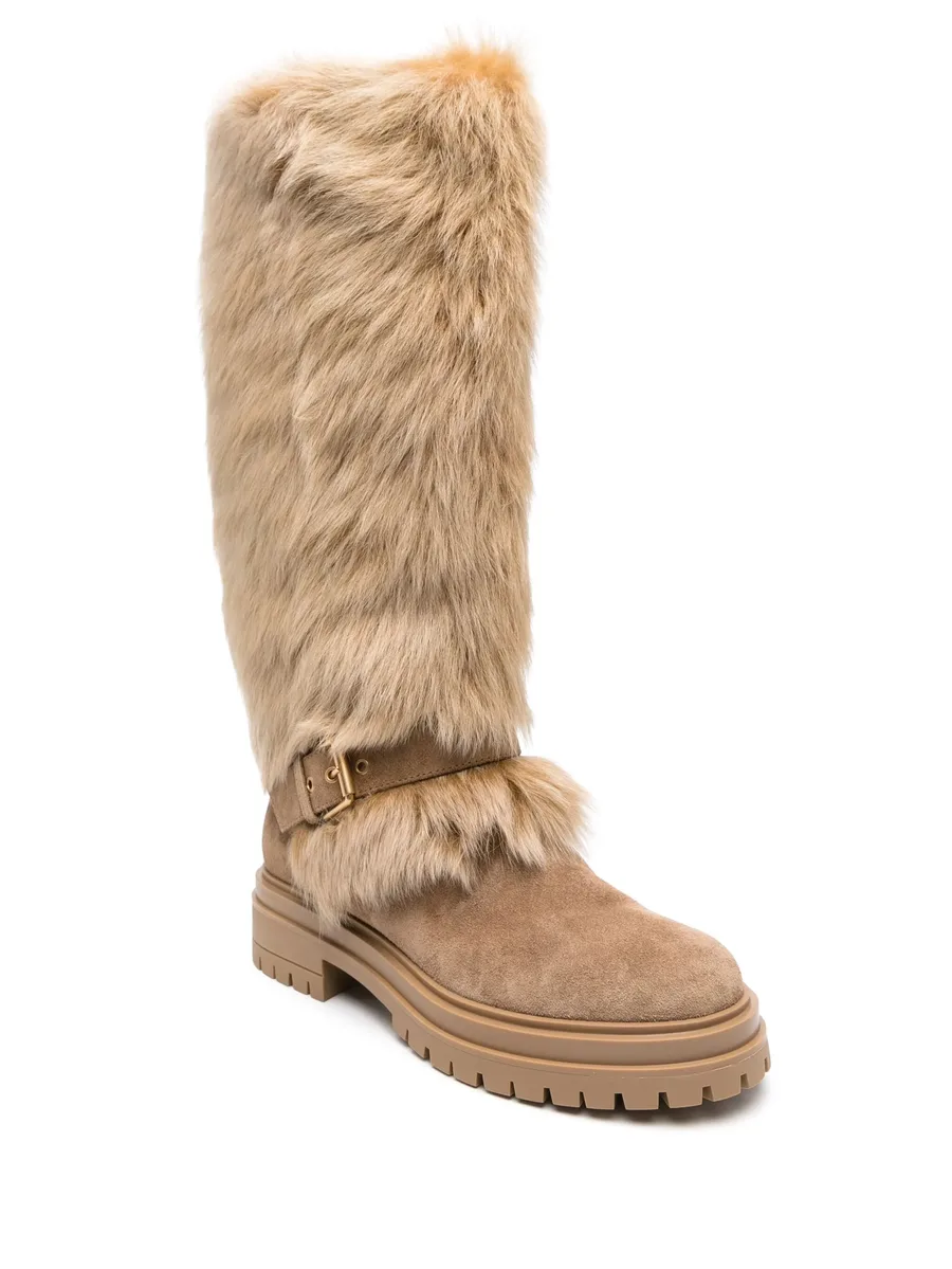 panelled-design boots 3