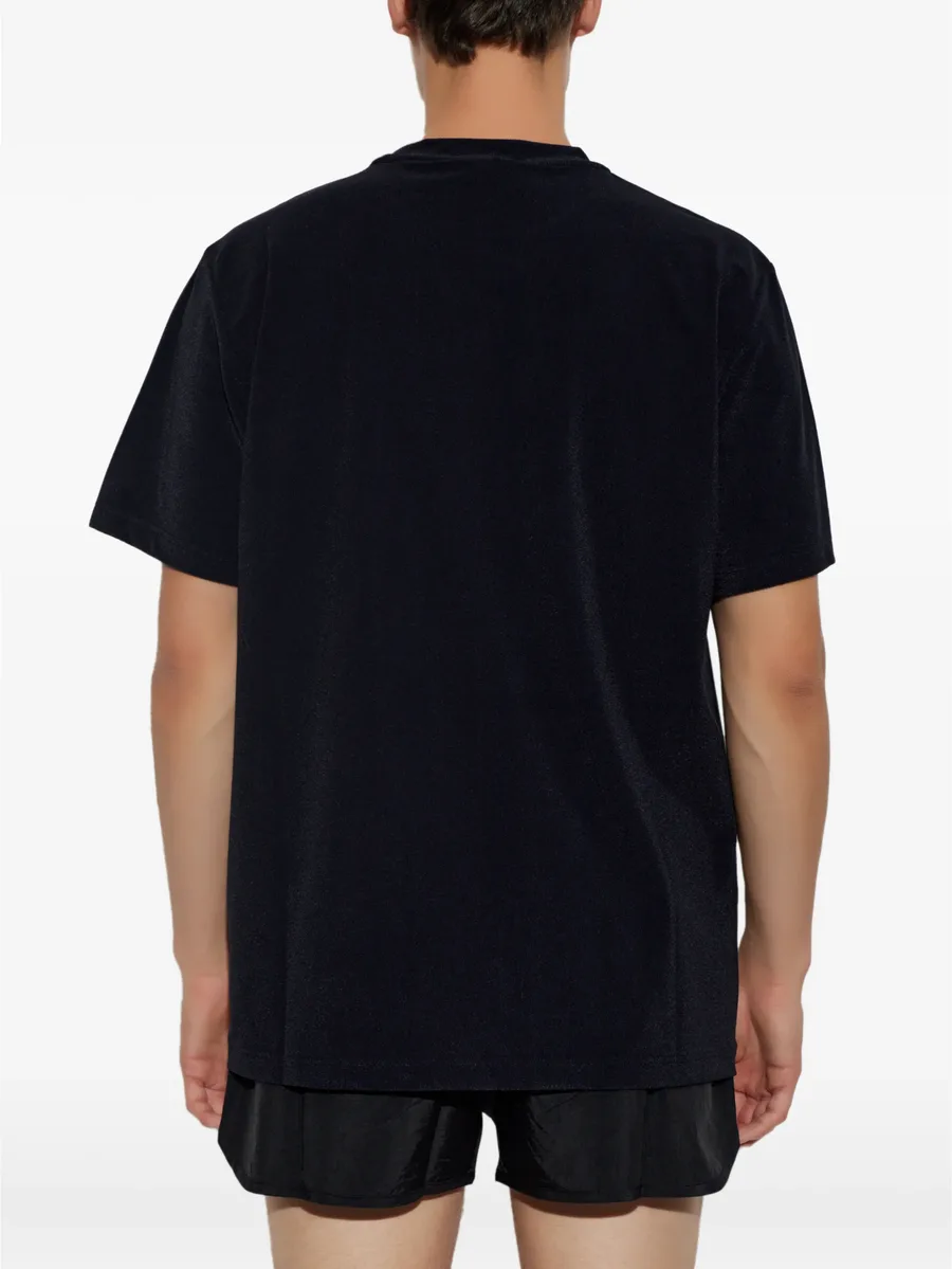 logo-embroidered T-shirt 3