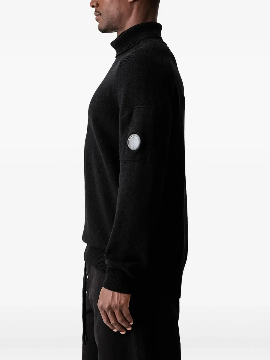 lambswool turtleneck Lens sweater 3
