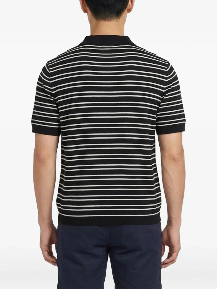 California striped knitted polo 3
