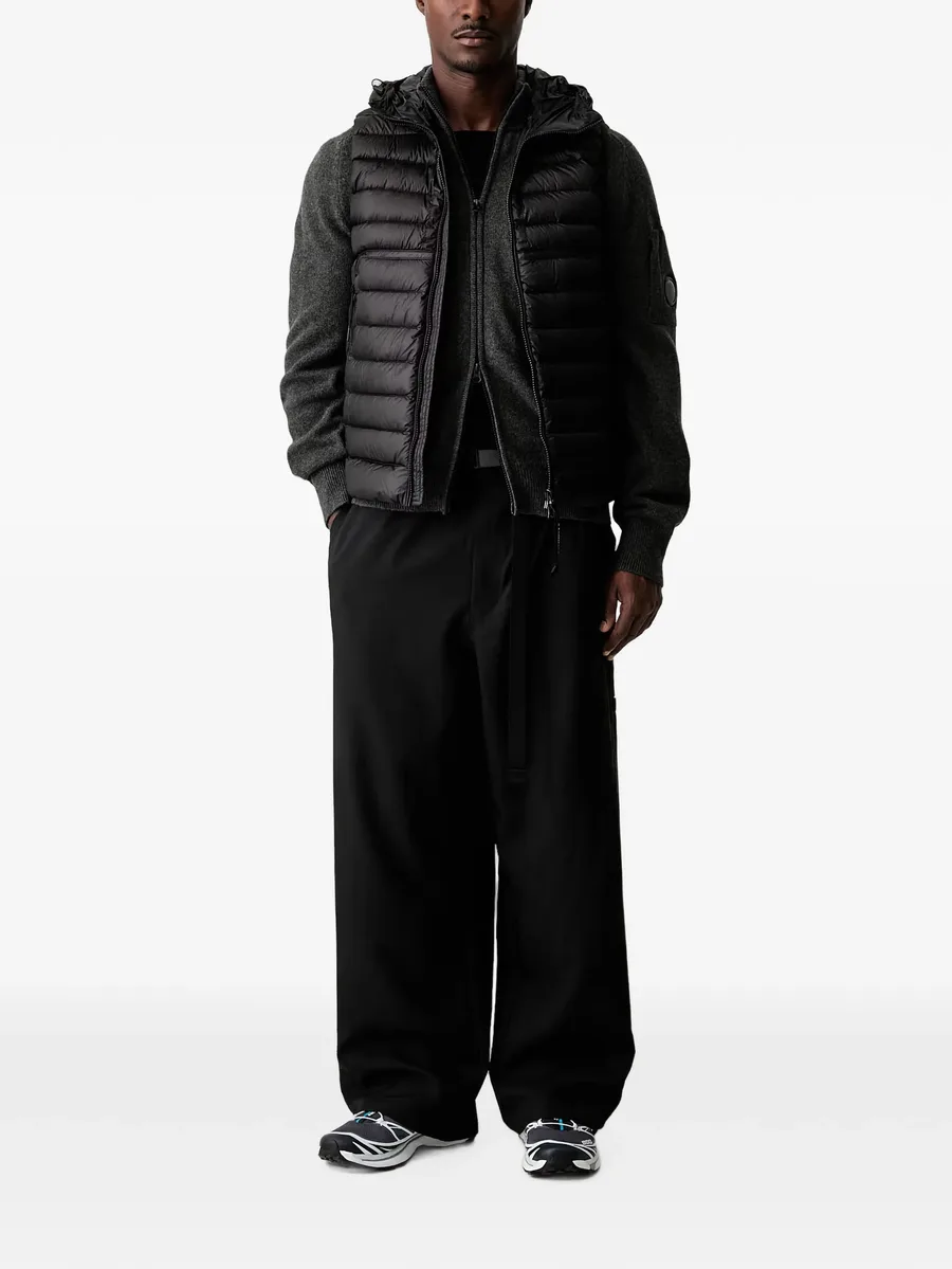 lambswool Lens zipped sweater 2