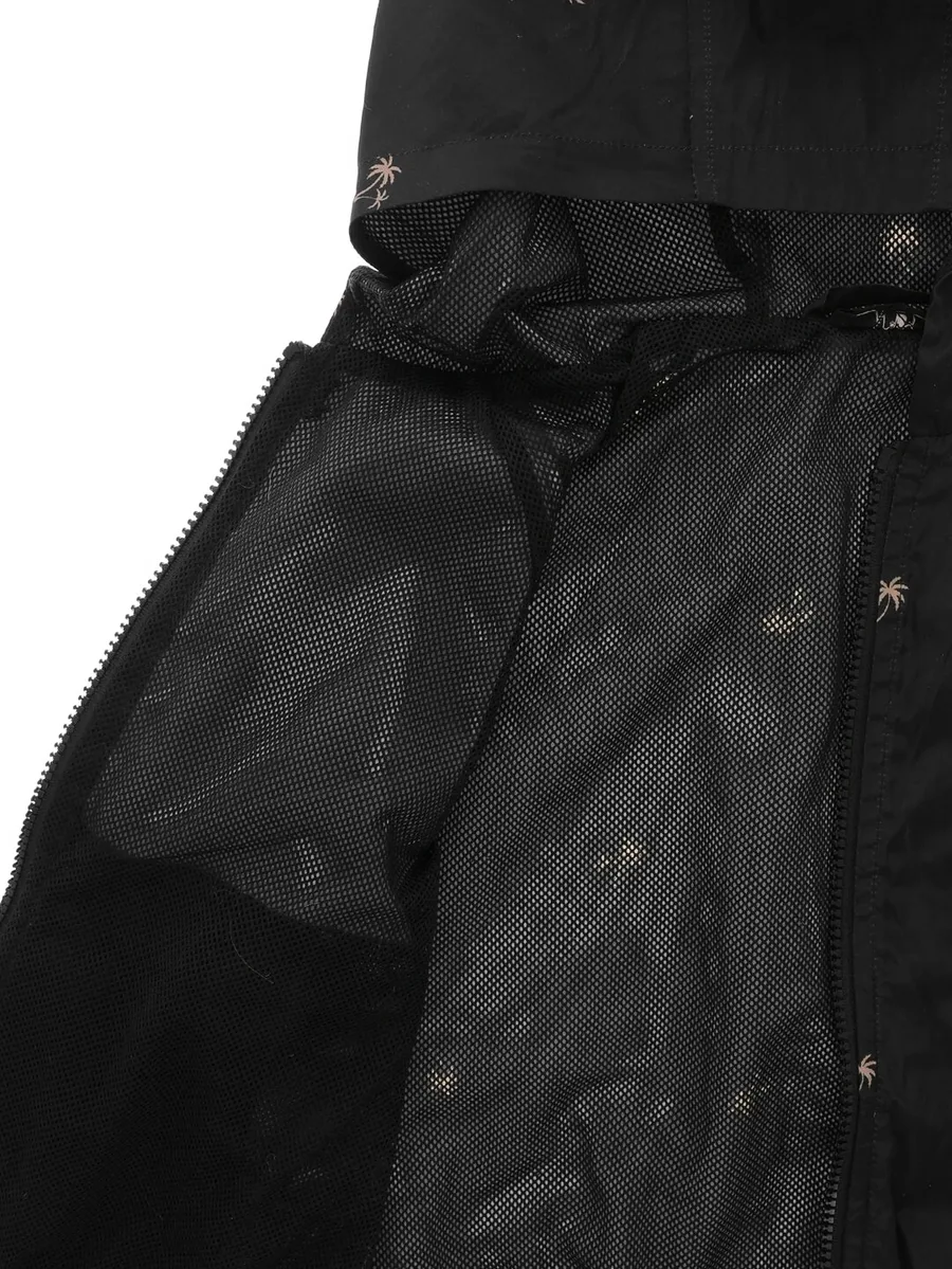 palm-print hooded windbreaker 4