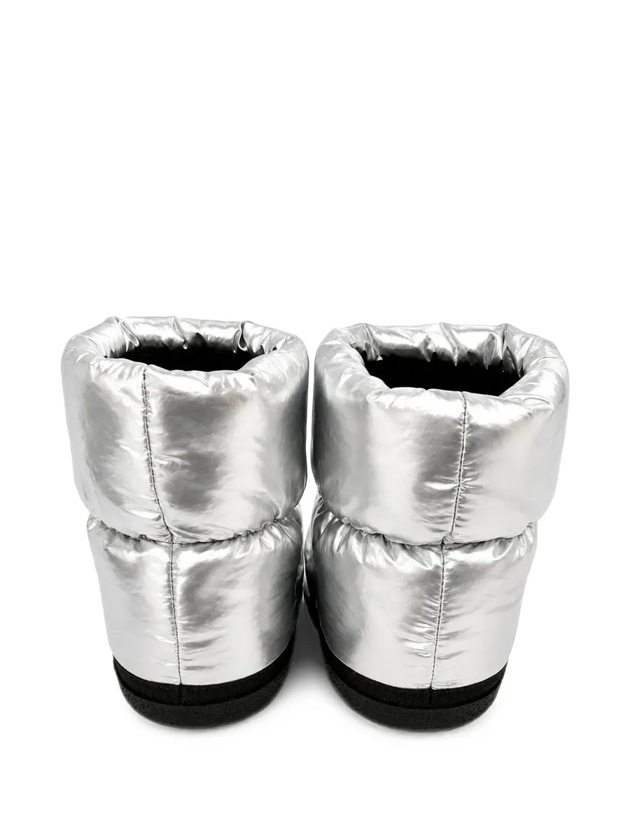 quilted logo-patch snow boots 3