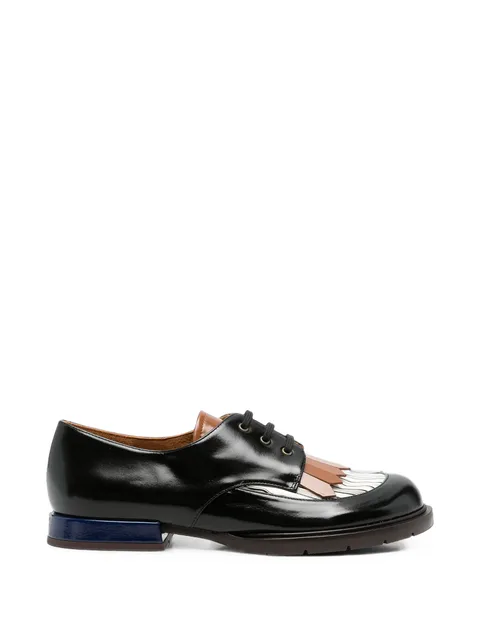 Jeripa fringe-detail lace-up loafers
