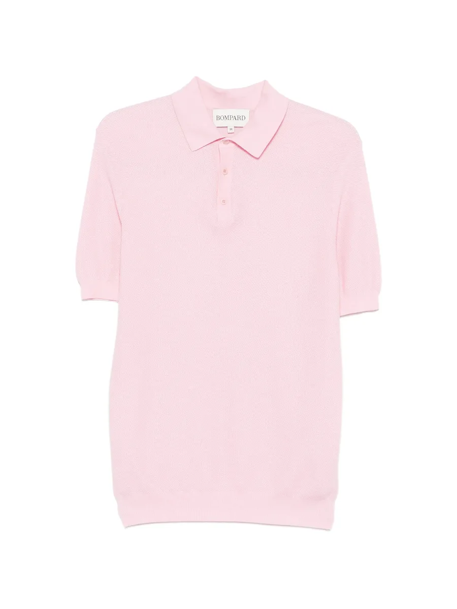 piqué-knit polo shirt 1
