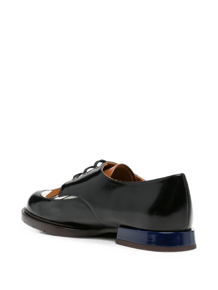 Jeripa fringe-detail lace-up loafers 3