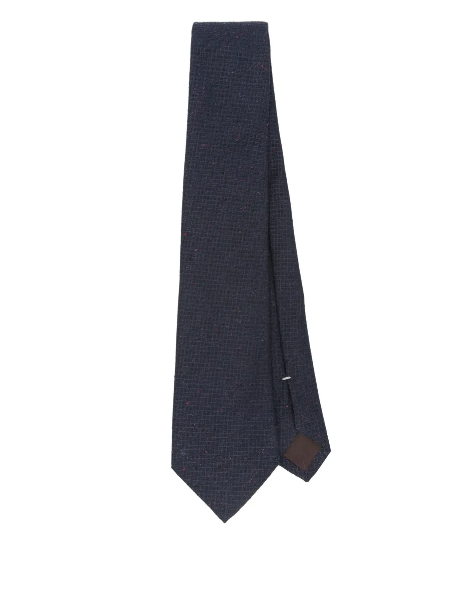 speckled silk tie 1