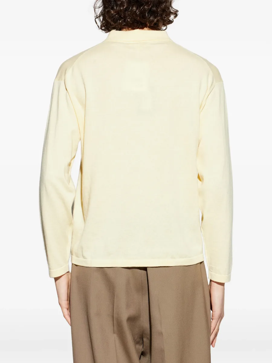 button long-sleeve polo shirt 7