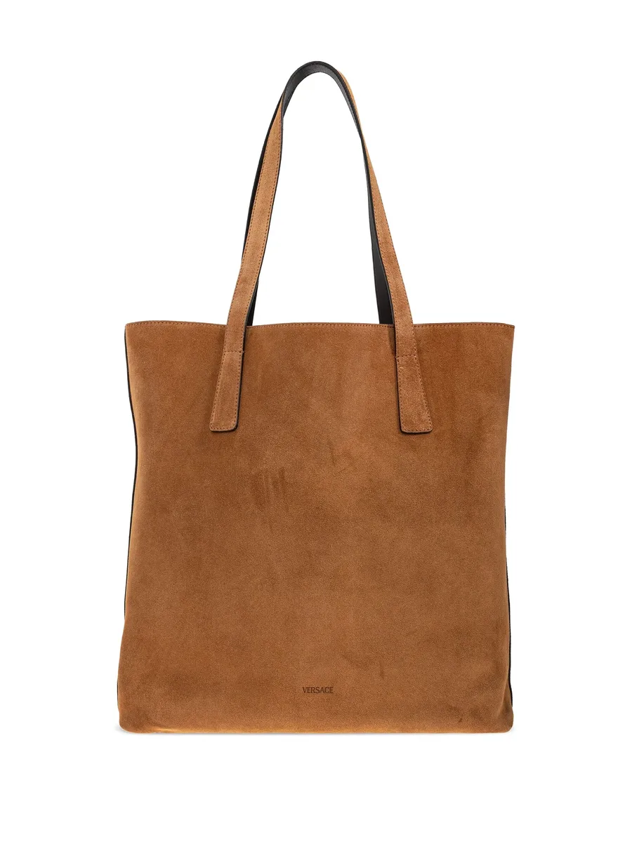 La Medusa suede tote bag 3