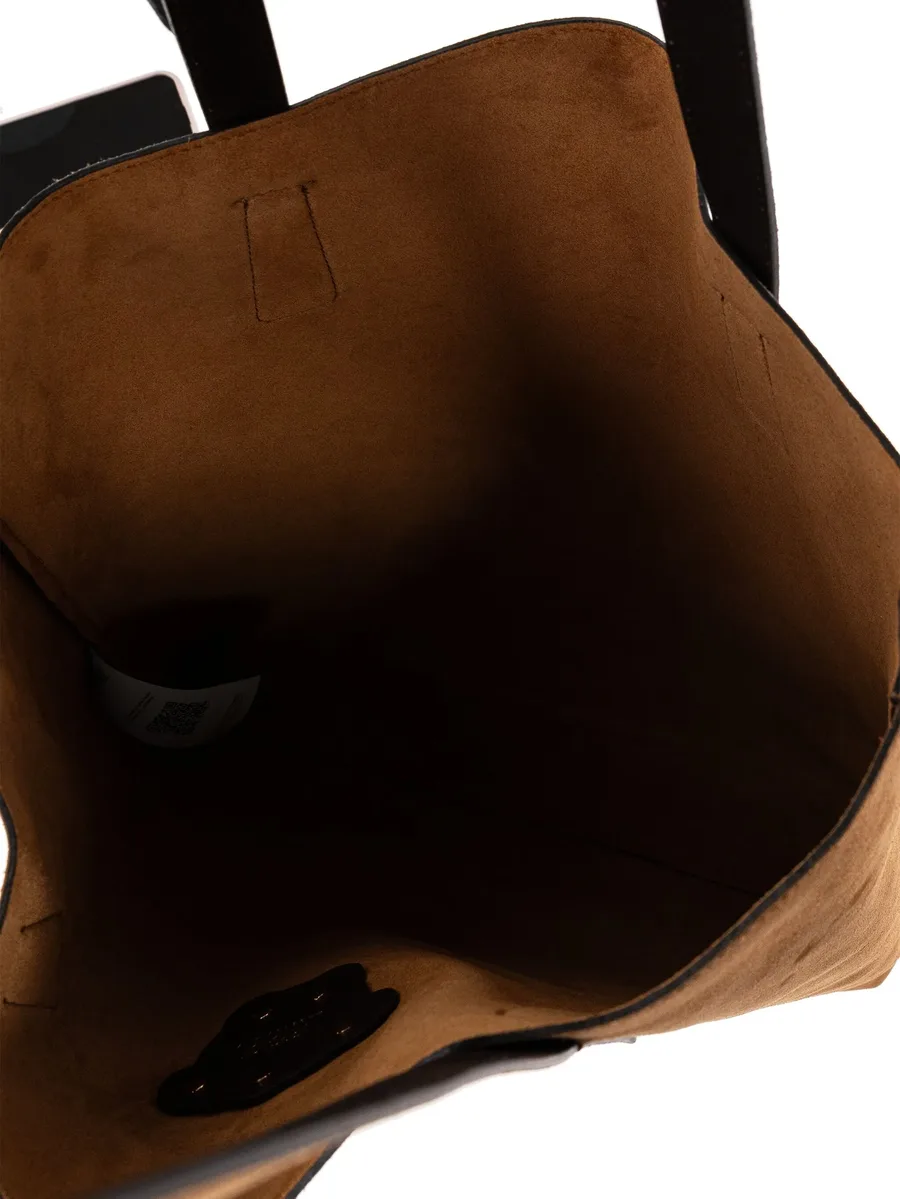 La Medusa suede tote bag 4