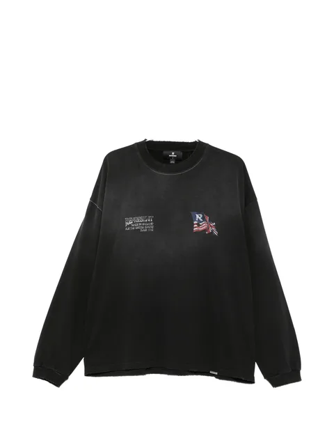 graphic-print long-sleeve T-shirt