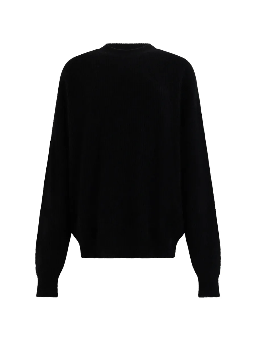 ribbed-knit crew-neck sweater 1