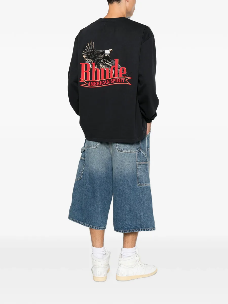 logo-print chest-pocket T-shirt 2