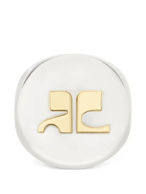 AC logo-plaque signet ring