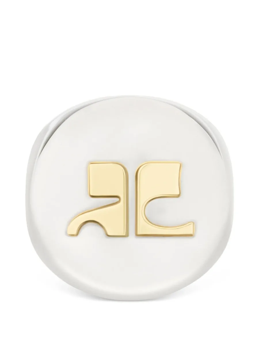 AC logo-plaque signet ring 1