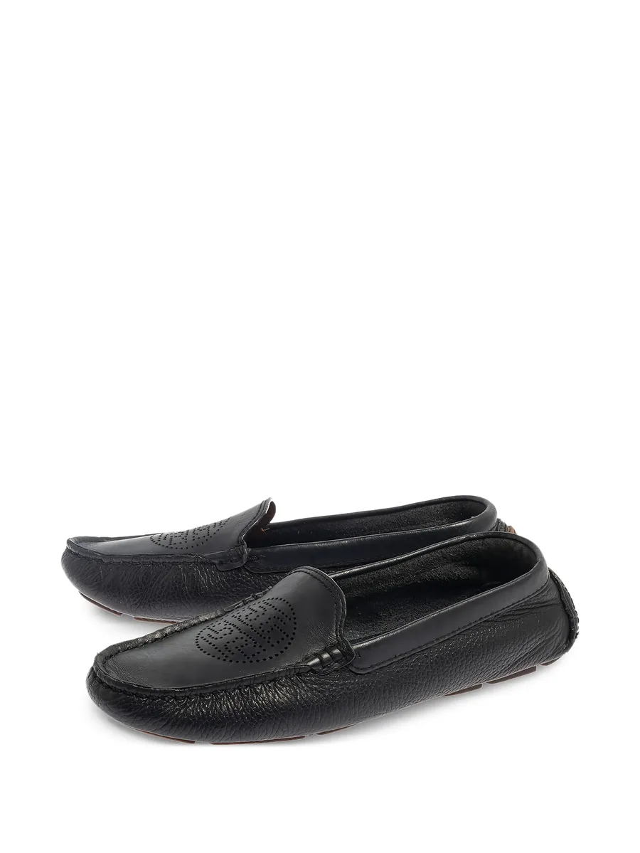 лоферы pre-owned с логотипом 6