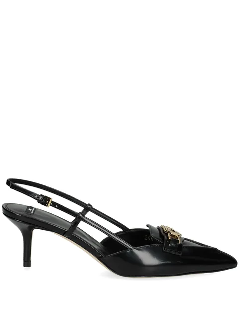 60mm leather pumps
