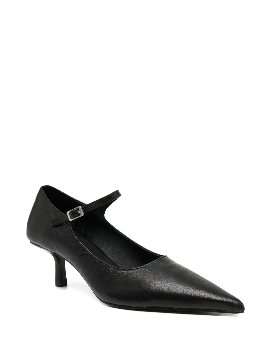65mm leather pumps 4