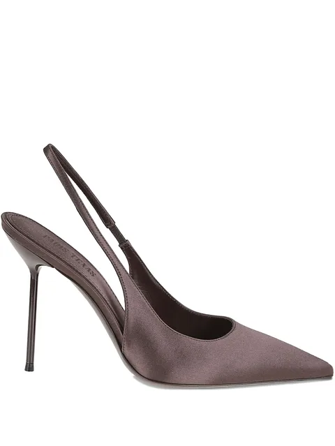 105mm pointed-toe helled pumps
