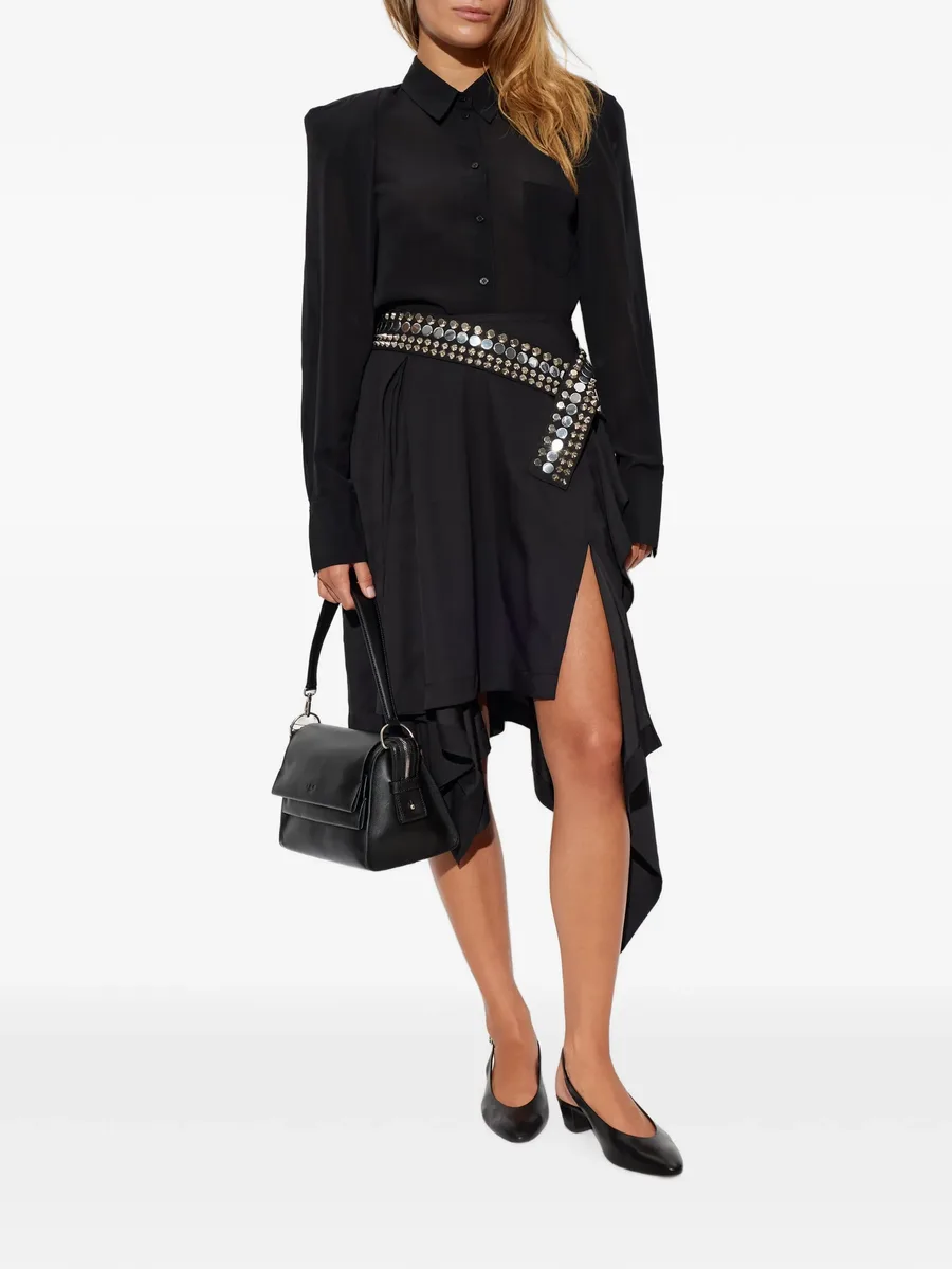 Vanopia stud-embellished mini skirt 2