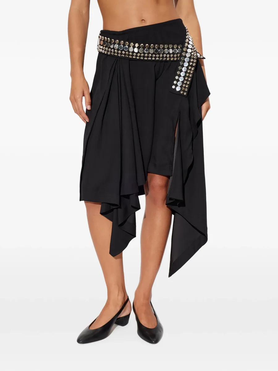 Vanopia stud-embellished mini skirt 3