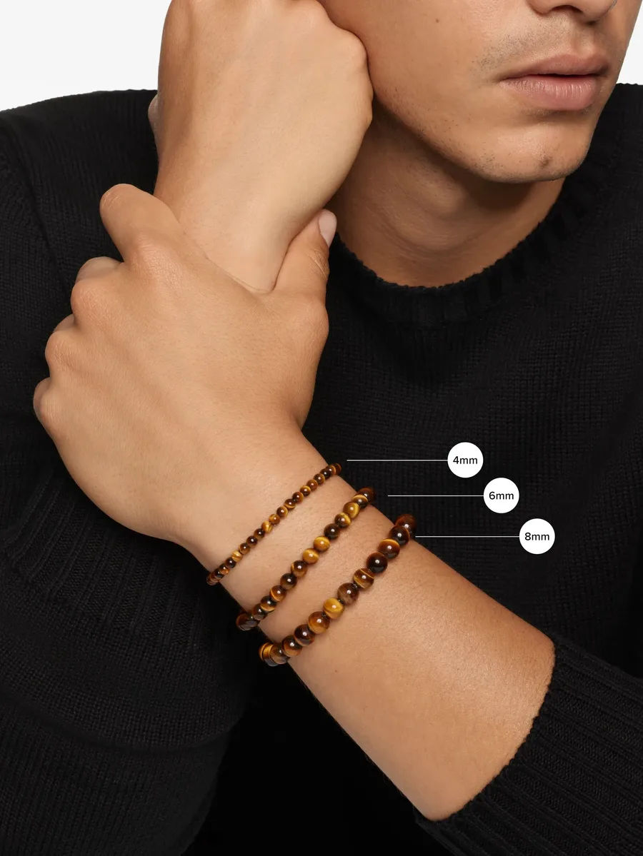 серебряный браслет Spiritual Beads (6 мм) 14