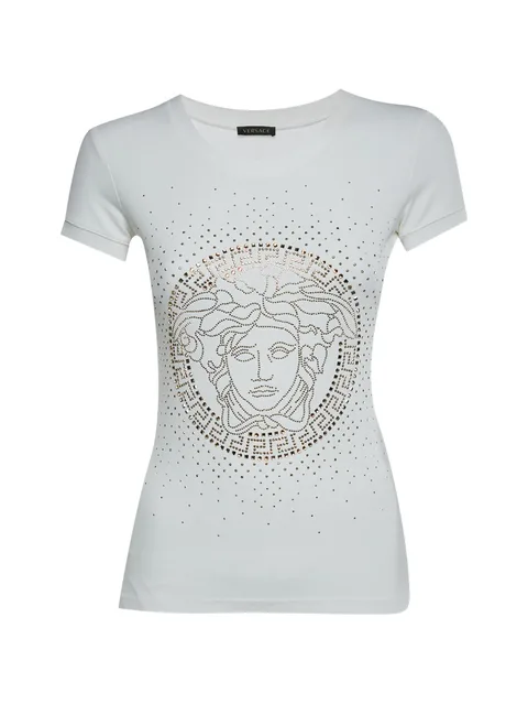 Medusa studded T-shirt