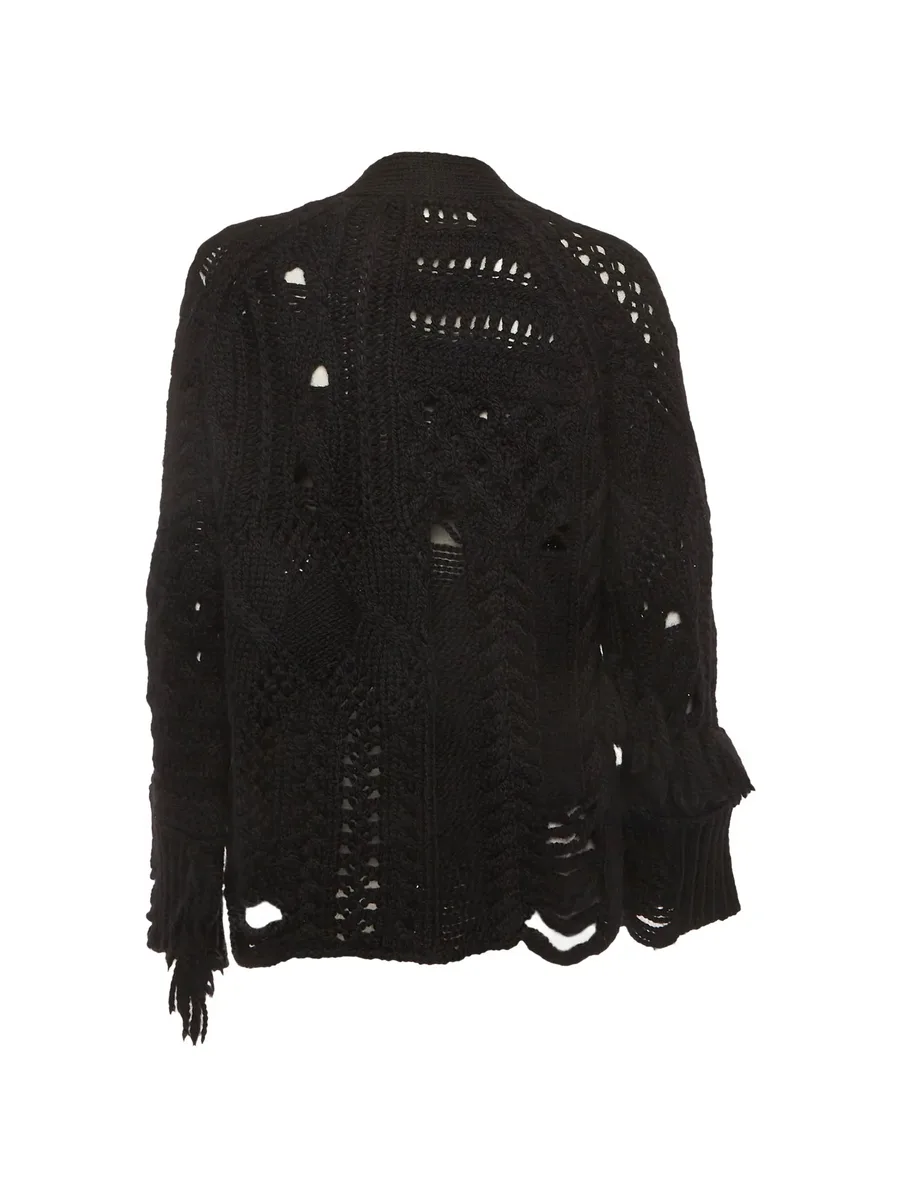 Dalia cable-knit cardigan 4