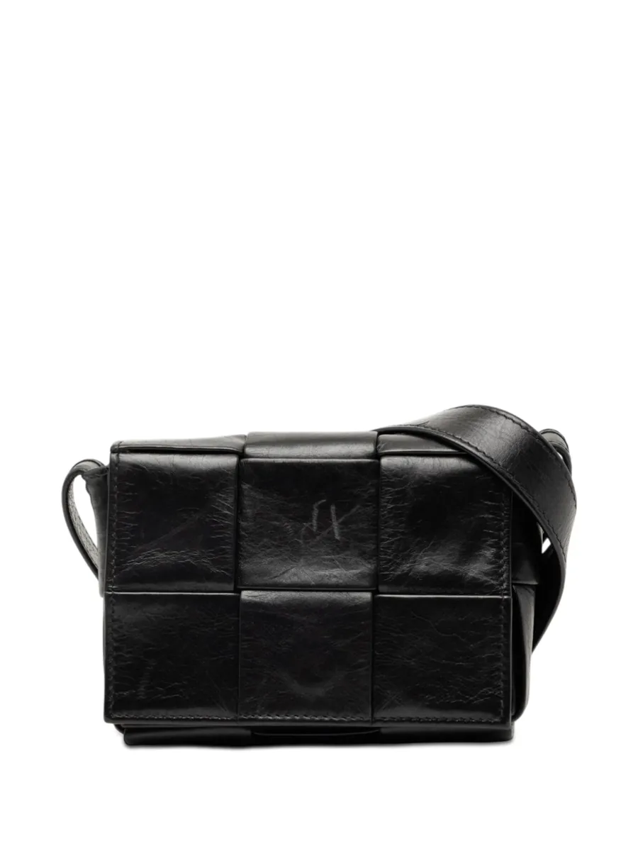 сумка через плечо Candy Paper Calfskin Intrecciato Cassette (2012-2026 годы) 2