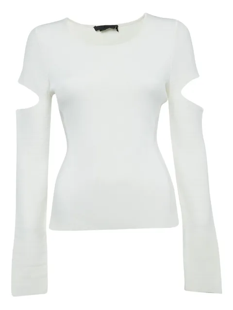 cold-shoulder top