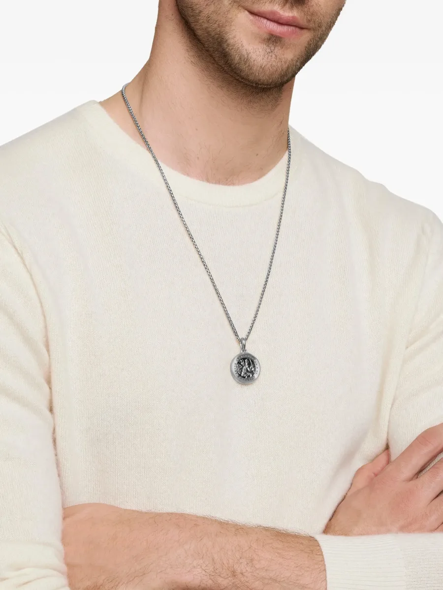 серебряная подвеска St. Christopher (34.5 мм) 5