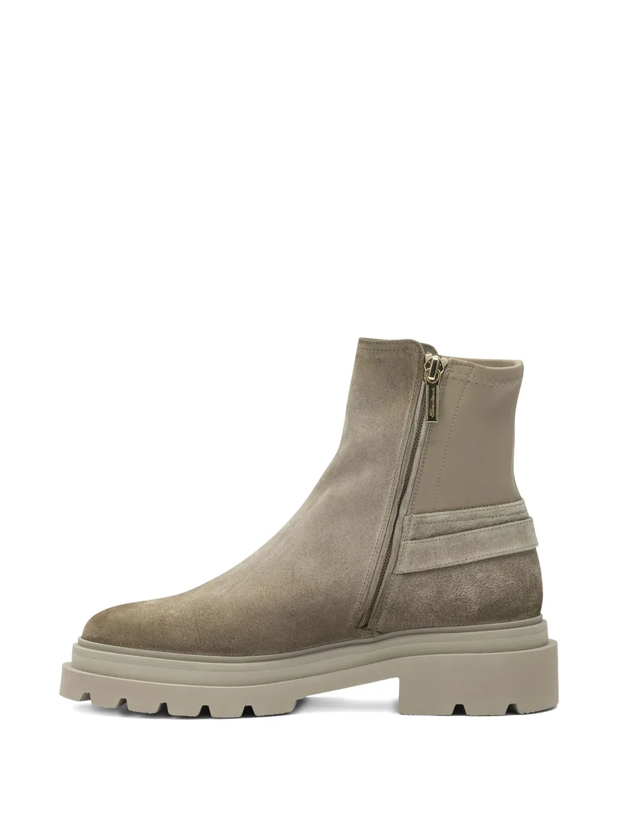 buckled-strap ankle boots 10