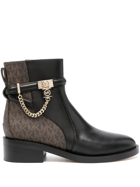 Hamilton leather ankle boots