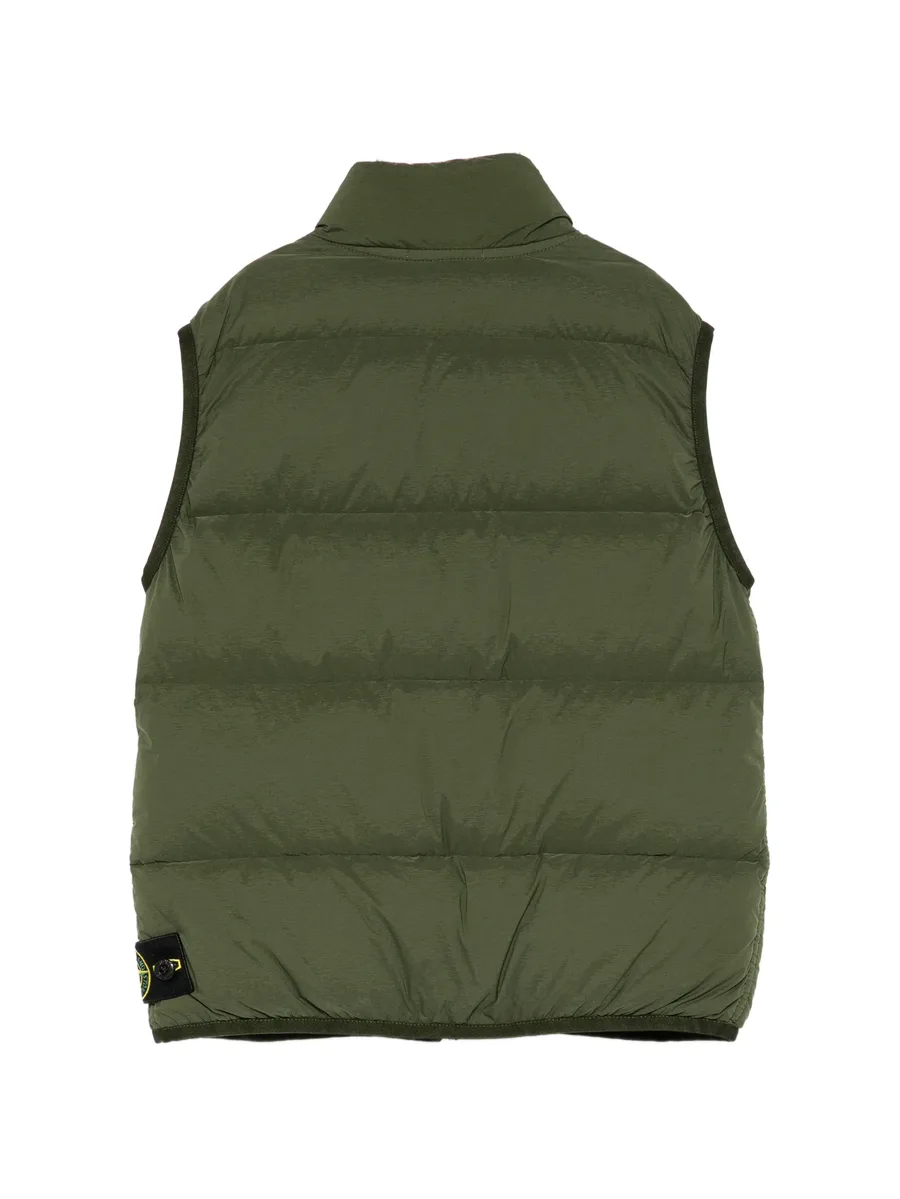 seamless tunnel quilted gilet 2